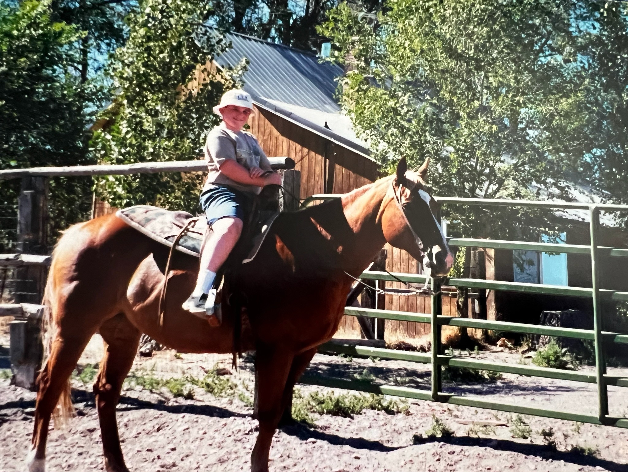 Aaron on Horse