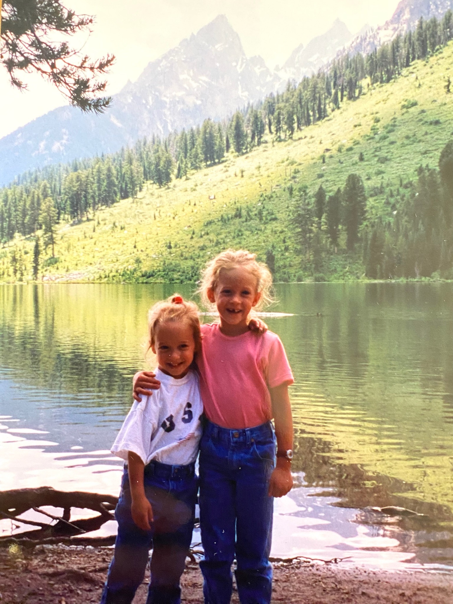 Terah and Ari by Lake